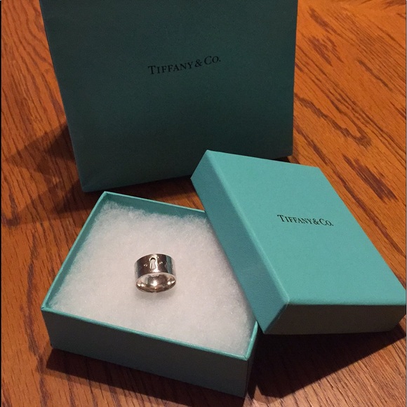 Tiffany & Co. Jewelry - Tiffany Diamond silver ring Authentic